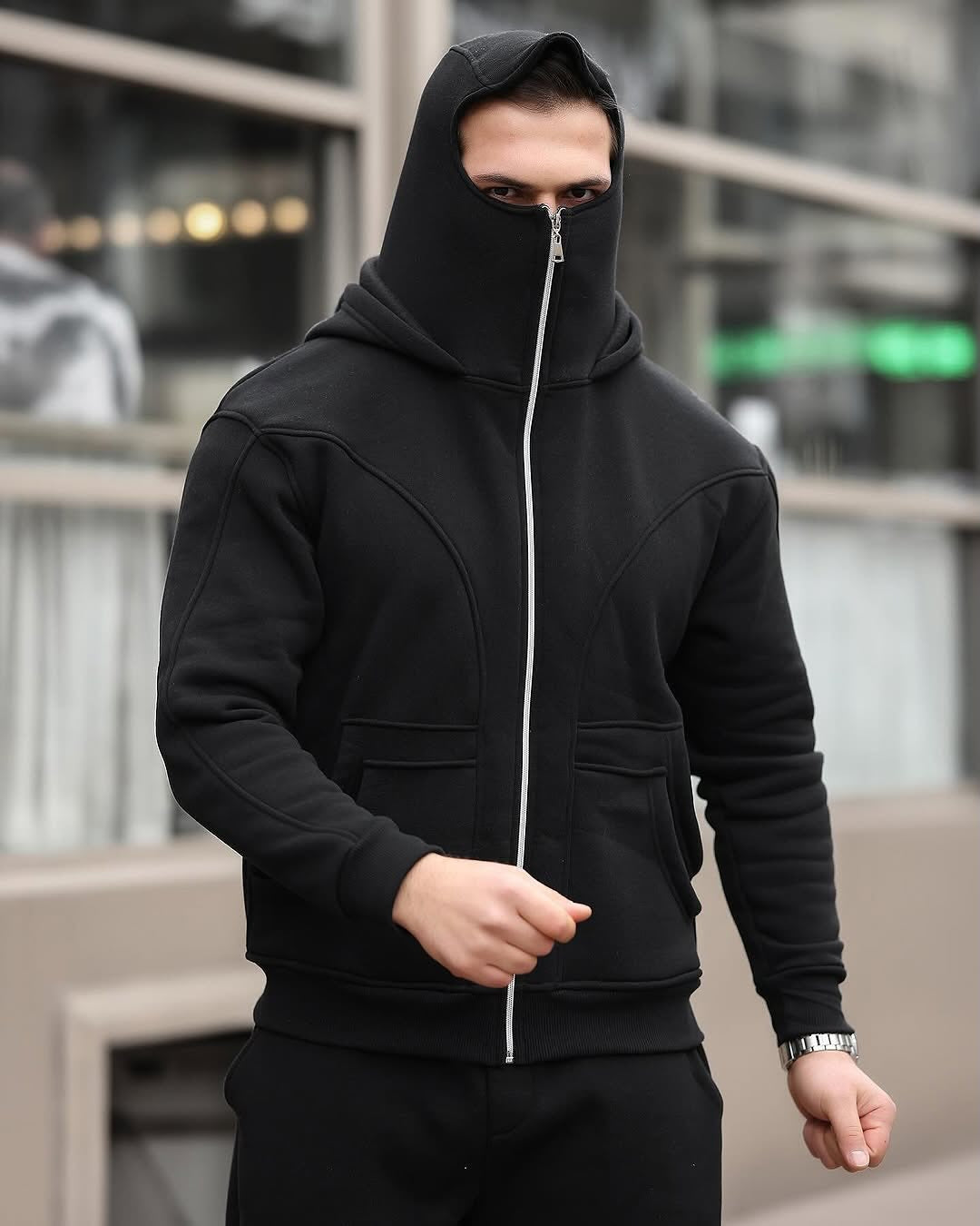 Turkish Masked Hoodies (Black)